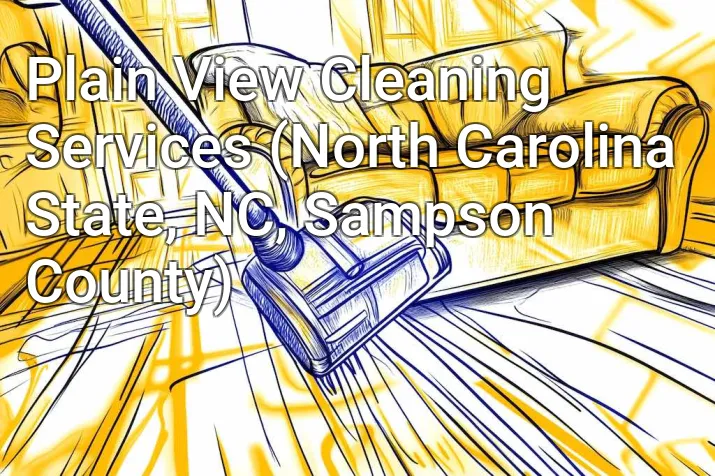 Plain View Cleaning Services (North Carolina State, NC, Sampson County)
