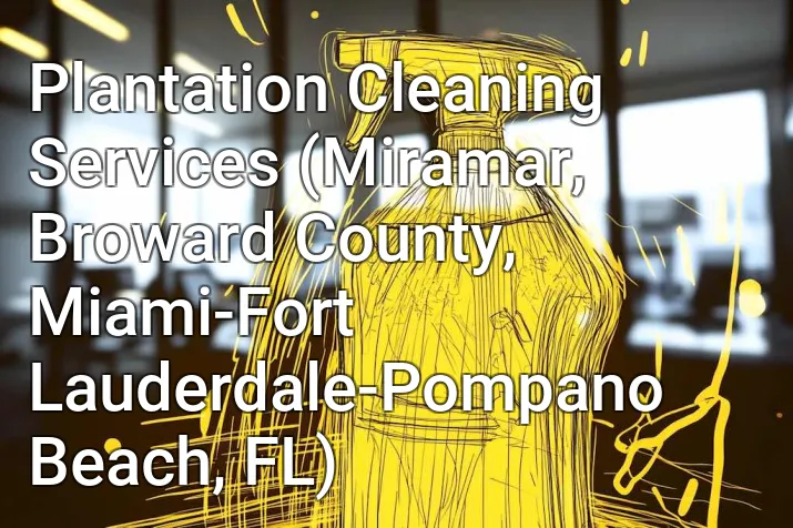 Plantation Cleaning Services (Miramar, Broward County, Miami-Fort Lauderdale-Pompano Beach, FL)