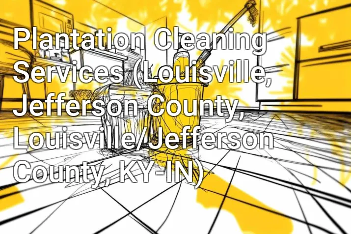 Plantation Cleaning Services (Louisville, Jefferson County, Louisville/Jefferson County, KY-IN)