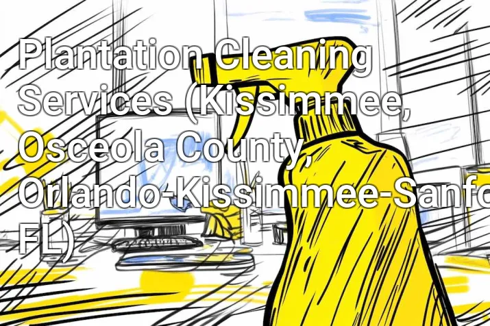 Plantation Cleaning Services (Kissimmee, Osceola County, Orlando-Kissimmee-Sanford, FL)