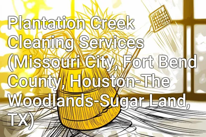 Plantation Creek Cleaning Services (Missouri City, Fort Bend County, Houston-The Woodlands-Sugar Land, TX)