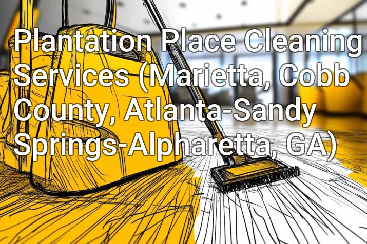 Plantation Place Cleaning Services (Marietta, Cobb County, Atlanta-Sandy Springs-Alpharetta, GA)