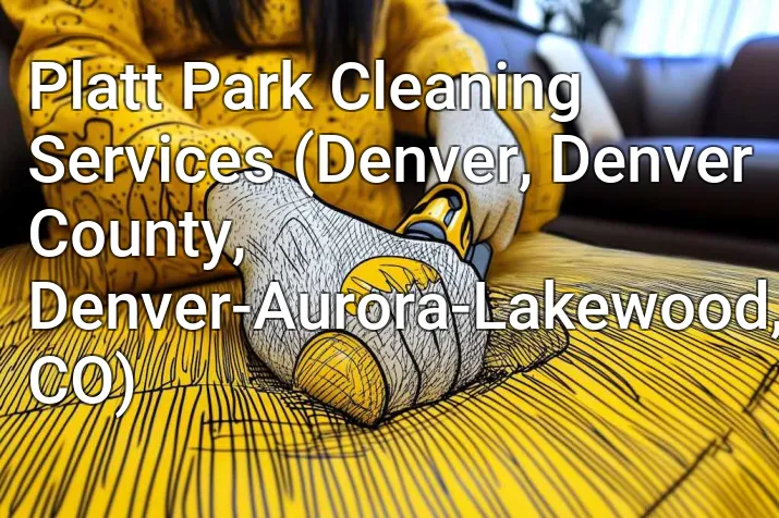 Platt Park Cleaning Services (Denver, Denver County, Denver-Aurora-Lakewood, CO)
