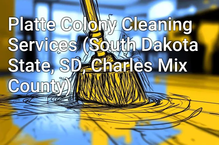 Platte Colony Cleaning Services (South Dakota State, SD, Charles Mix County)