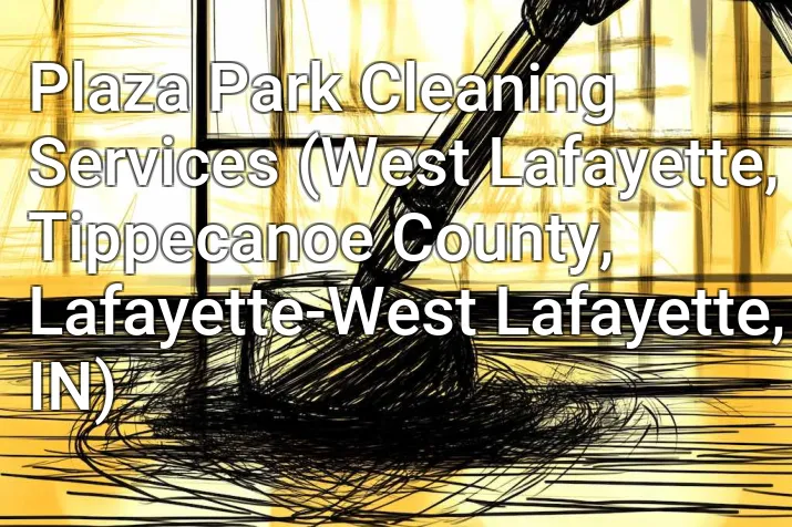 Plaza Park Cleaning Services (West Lafayette, Tippecanoe County, Lafayette-West Lafayette, IN)