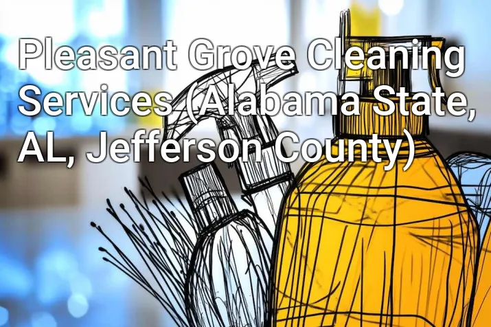 Pleasant Grove Cleaning Services (Alabama State, AL, Jefferson County)