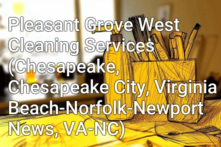 Pleasant Grove West Cleaning Services (Chesapeake, Chesapeake City, Virginia Beach-Norfolk-Newport News, VA-NC)