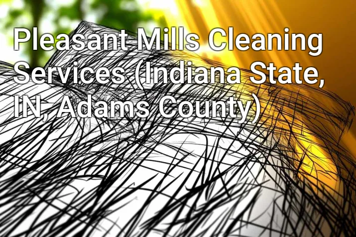 Pleasant Mills Cleaning Services (Indiana State, IN, Adams County)