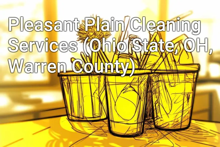 Pleasant Plain Cleaning Services (Ohio State, OH, Warren County)