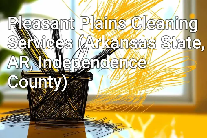 Pleasant Plains Cleaning Services (Arkansas State, AR, Independence County)