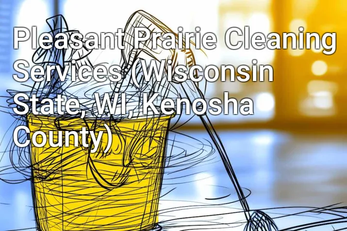 Pleasant Prairie Cleaning Services (Wisconsin State, WI, Kenosha County)
