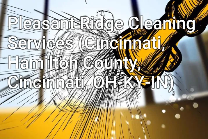 Pleasant Ridge Cleaning Services (Cincinnati, Hamilton County, Cincinnati, OH-KY-IN)