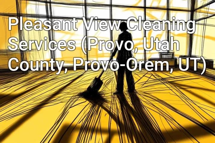 Pleasant View Cleaning Services (Provo, Utah County, Provo-Orem, UT)