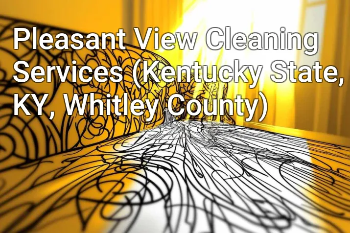 Pleasant View Cleaning Services (Kentucky State, KY, Whitley County)