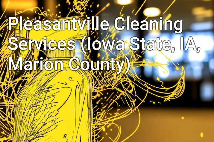 Pleasantville Cleaning Services (Iowa State, IA, Marion County)