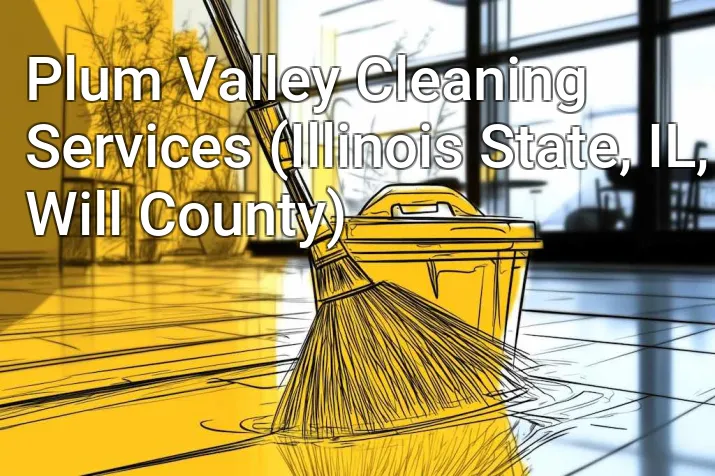 Plum Valley Cleaning Services (Illinois State, IL, Will County)
