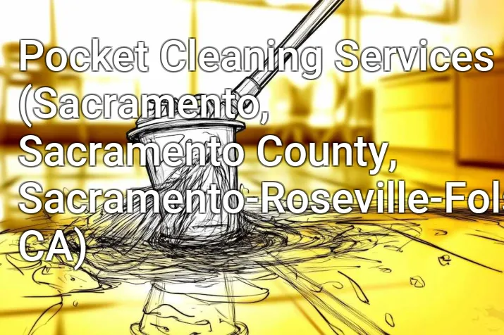Pocket Cleaning Services (Sacramento, Sacramento County, Sacramento-Roseville-Folsom, CA)