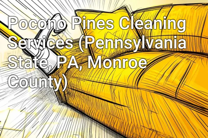 Pocono Pines Cleaning Services (Pennsylvania State, PA, Monroe County)