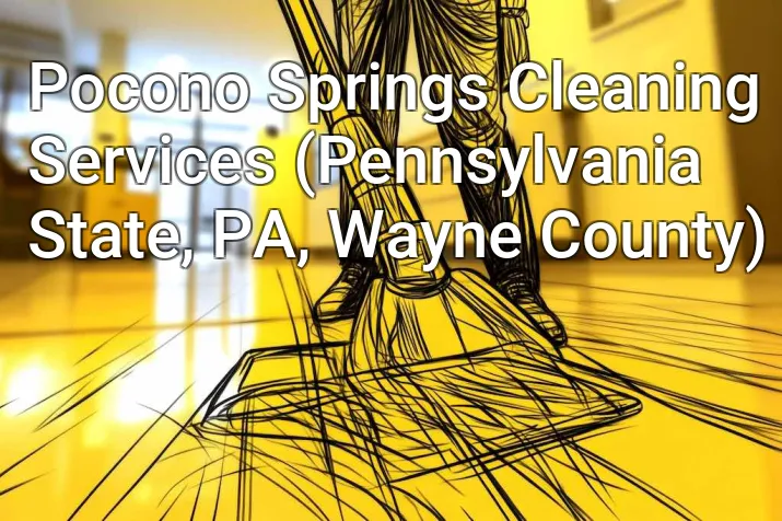 Pocono Springs Cleaning Services (Pennsylvania State, PA, Wayne County)