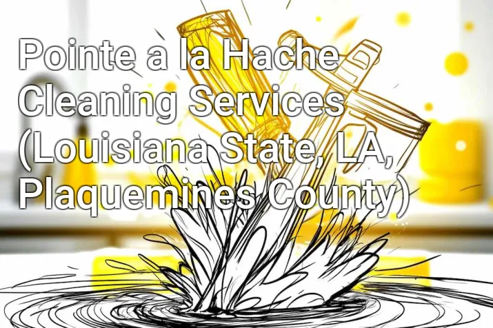 Pointe a la Hache Cleaning Services (Louisiana State, LA, Plaquemines County)
