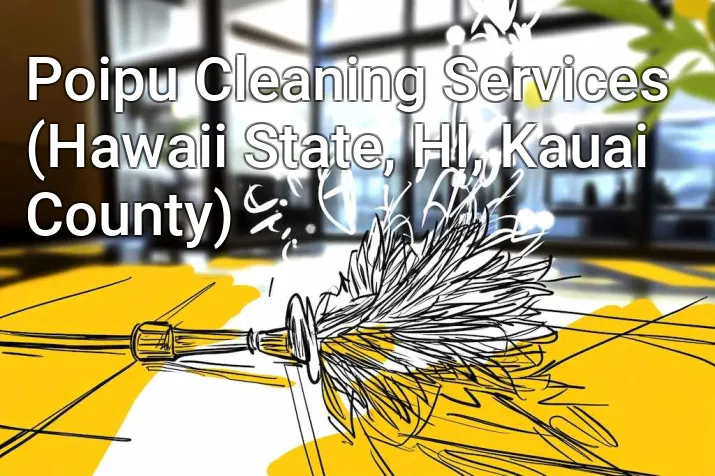 Poipu Cleaning Services (Hawaii State, HI, Kauai County)