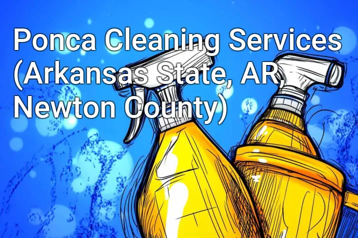 Ponca Cleaning Services (Arkansas State, AR, Newton County)