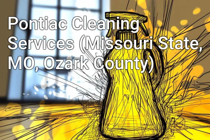 Pontiac Cleaning Services (Missouri State, MO, Ozark County)
