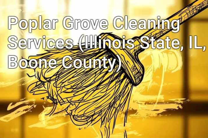 Poplar Grove Cleaning Services (Illinois State, IL, Boone County)