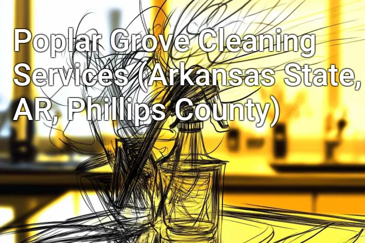 Poplar Grove Cleaning Services (Arkansas State, AR, Phillips County)