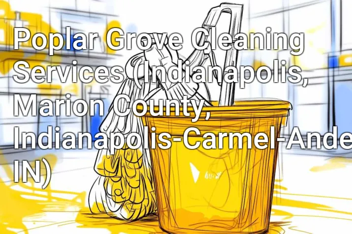 Poplar Grove Cleaning Services (Indianapolis, Marion County, Indianapolis-Carmel-Anderson, IN)