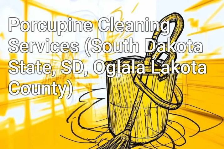 Porcupine Cleaning Services (South Dakota State, SD, Oglala Lakota County)