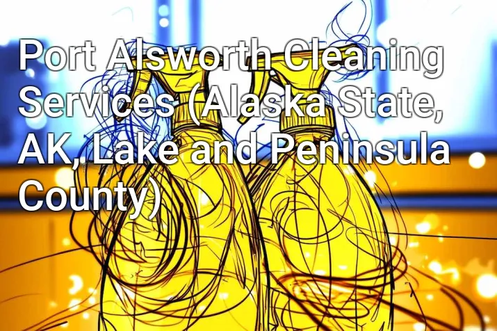 Port Alsworth Cleaning Services (Alaska State, AK, Lake and Peninsula County)