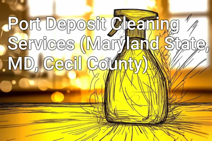 Port Deposit Cleaning Services (Maryland State, MD, Cecil County)