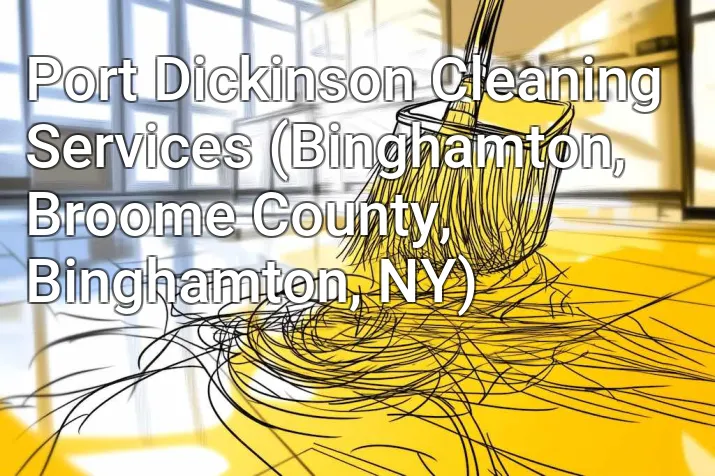 Port Dickinson Cleaning Services (Binghamton, Broome County, Binghamton, NY)