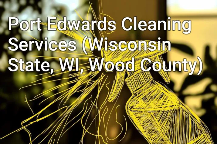 Port Edwards Cleaning Services (Wisconsin State, WI, Wood County)
