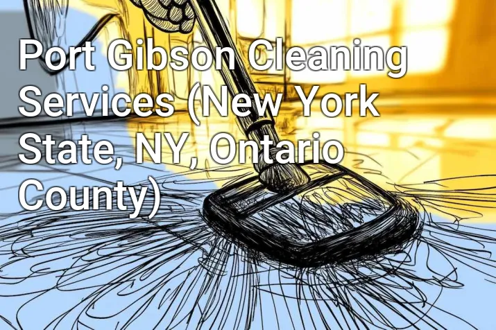 Port Gibson Cleaning Services (New York State, NY, Ontario County)