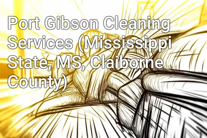 Port Gibson Cleaning Services (Mississippi State, MS, Claiborne County)