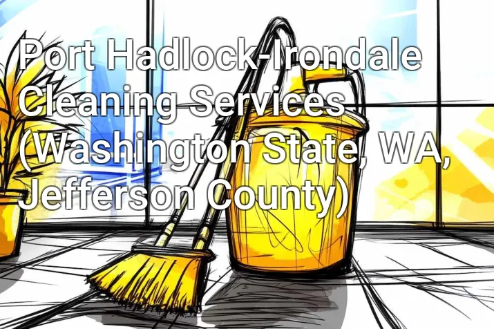 Port Hadlock-Irondale Cleaning Services (Washington State, WA, Jefferson County)