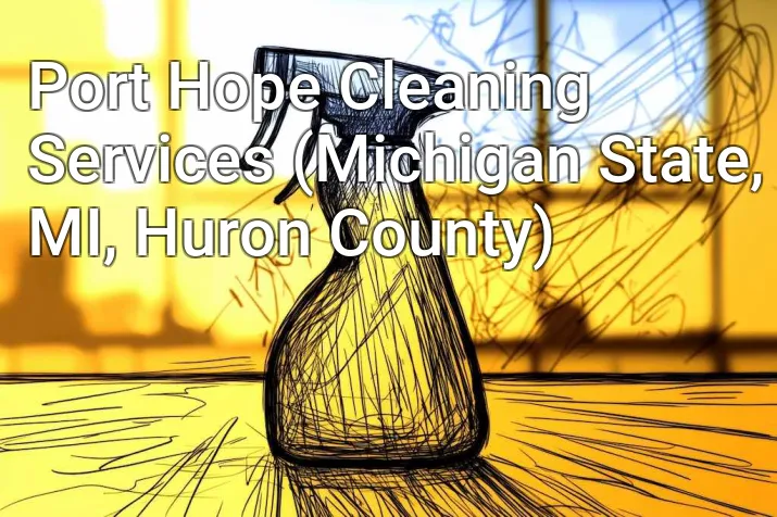 Port Hope Cleaning Services (Michigan State, MI, Huron County)