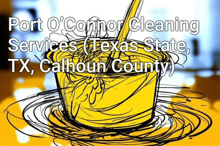 Port O’Connor Cleaning Services (Texas State, TX, Calhoun County)