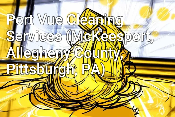 Port Vue Cleaning Services (McKeesport, Allegheny County, Pittsburgh, PA)