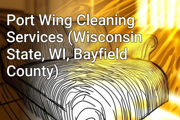 Port Wing Cleaning Services (Wisconsin State, WI, Bayfield County)