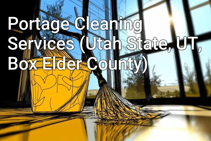 Portage Cleaning Services (Utah State, UT, Box Elder County)