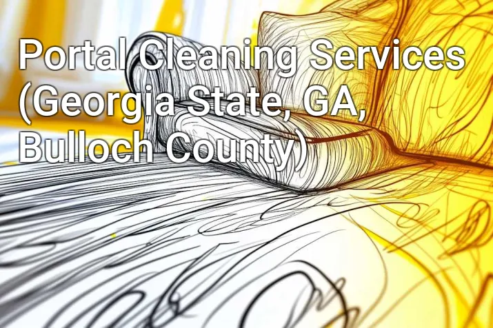 Portal Cleaning Services (Georgia State, GA, Bulloch County)