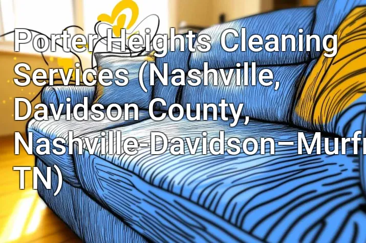 Porter Heights Cleaning Services (Nashville, Davidson County, Nashville-Davidson–Murfreesboro–Franklin, TN)
