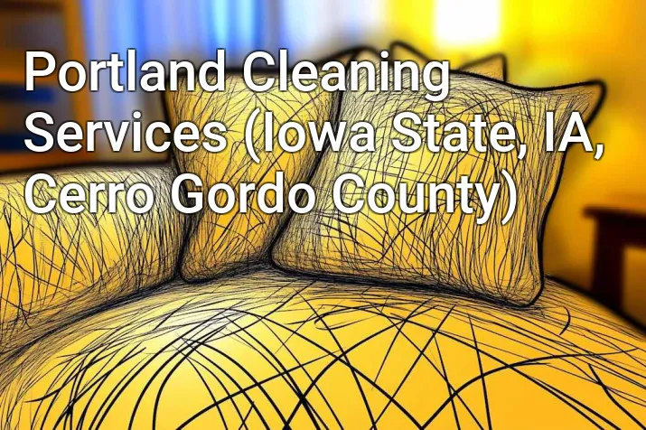 Portland Cleaning Services (Iowa State, IA, Cerro Gordo County)