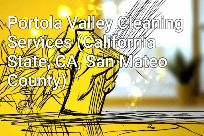 Portola Valley Cleaning Services (California State, CA, San Mateo County)