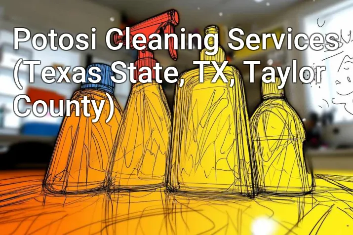 Potosi Cleaning Services (Texas State, TX, Taylor County)