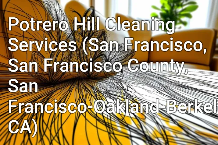 Potrero Hill Cleaning Services (San Francisco, San Francisco County, San Francisco-Oakland-Berkeley, CA)