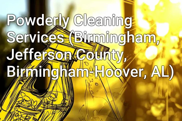 Powderly Cleaning Services (Birmingham, Jefferson County, Birmingham-Hoover, AL)
